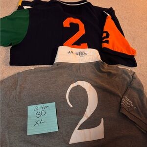 Ralph Lauren men’s Polo with Number 2 Design